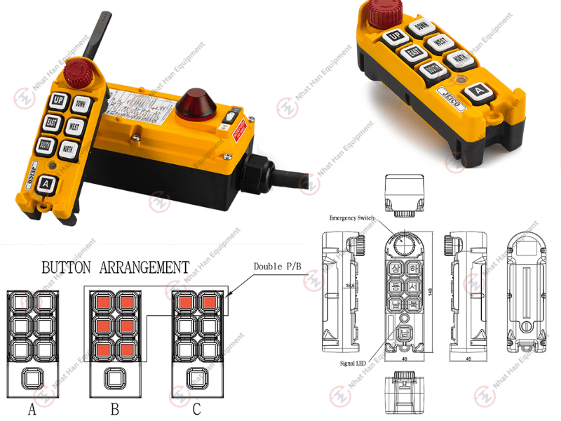 Điều khiển từ xa jeico 6K+