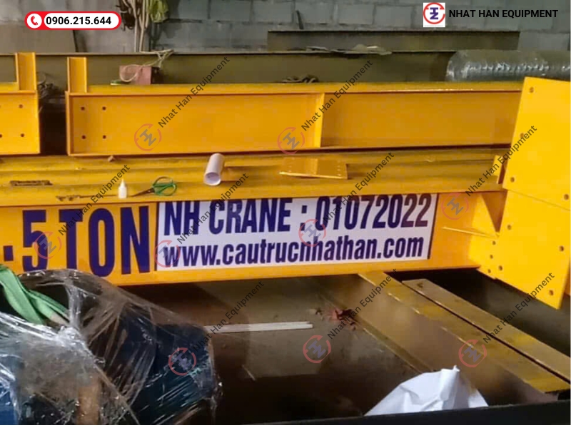 LẮP ĐẶT CẦU TRỤC TẠI NHẬT HÀN EQUIPMENT