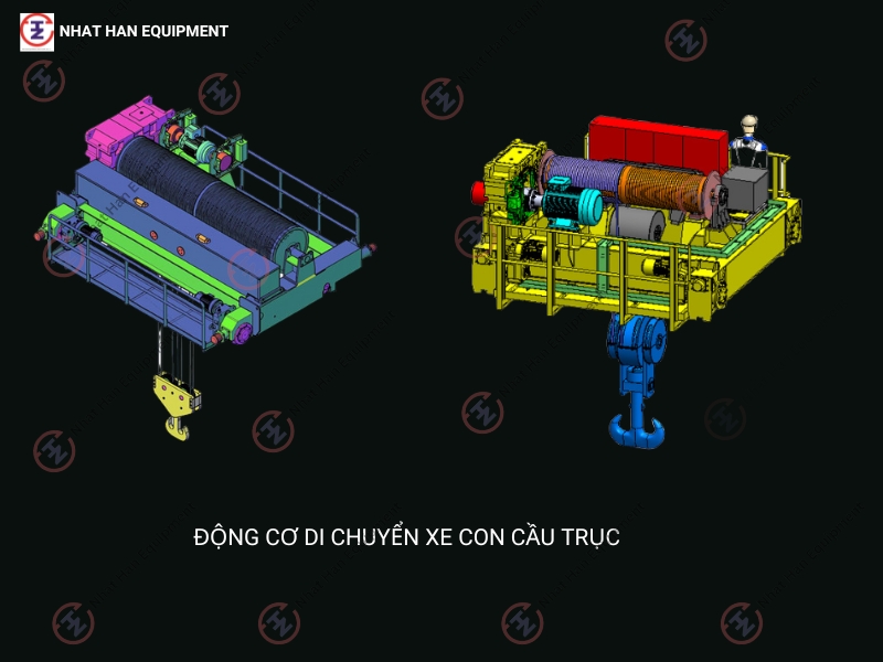 XE CON CẦU TRỤC QD - Công ty cầu trục Hồ Chí Minh