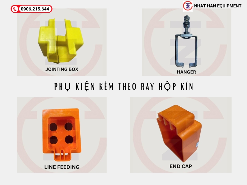 RAY HỘP KÍN VÀ PHỤ KIỆN
