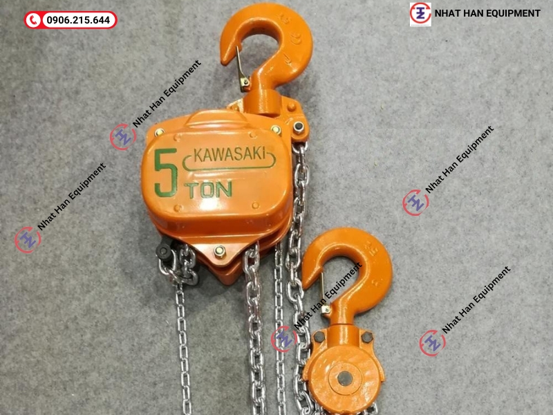 Palang xích tay Kawasaki 5 tấn