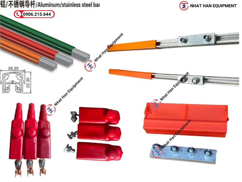 RAY ĐIỆN AN TOÀN 1P KÈM PHỤ KIỆN