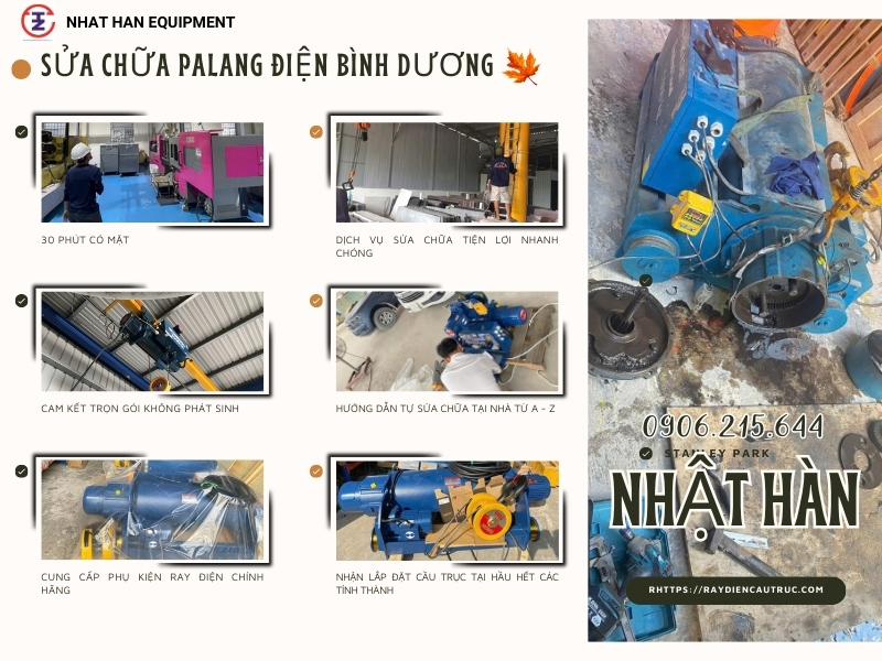 SỬA CHỮA PALANG ĐIỆN BÌNH DƯƠNG