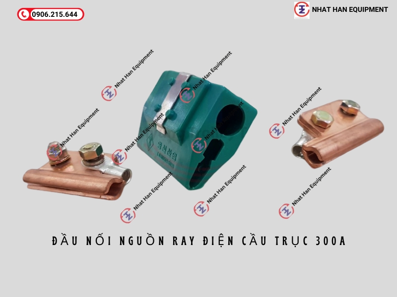 ĐẦU NỐI NGUỒN RAY ĐIỆN CẦU TRỤC 300A