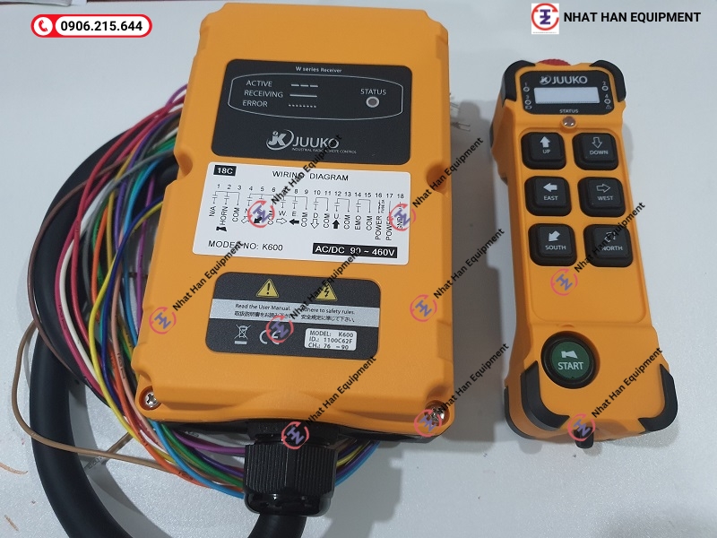 Điều khiển từ xa JUUKO, Model K600 Điều khiển từ xa JUUKO, Model K600