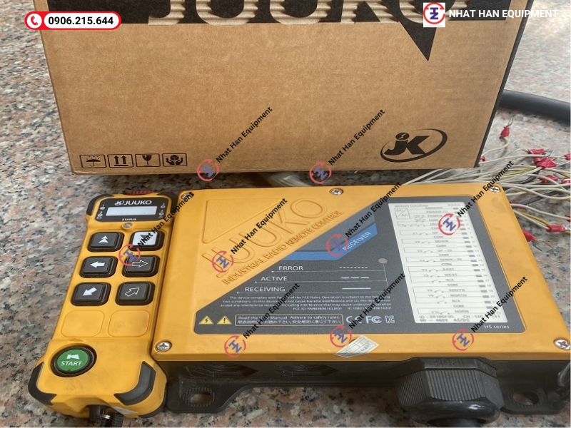 Điều khiển từ xa cầu trục JUUKO K602