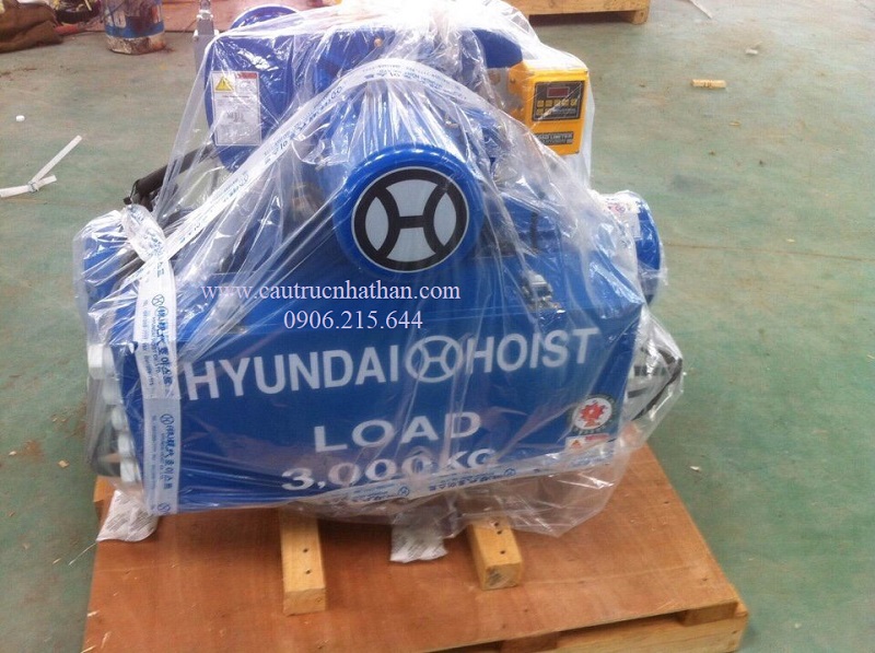 palang cáp Hyundai 3 tấn, palang hyundai 3 tan - cautrucnhathan.com